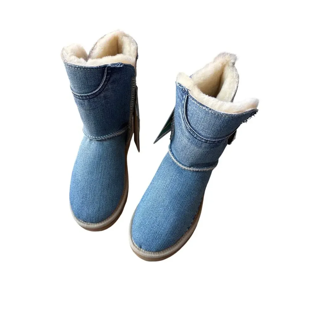 UGG Since 1974 Denim Slippers NWT Australian Made Sz 8 Y2K
